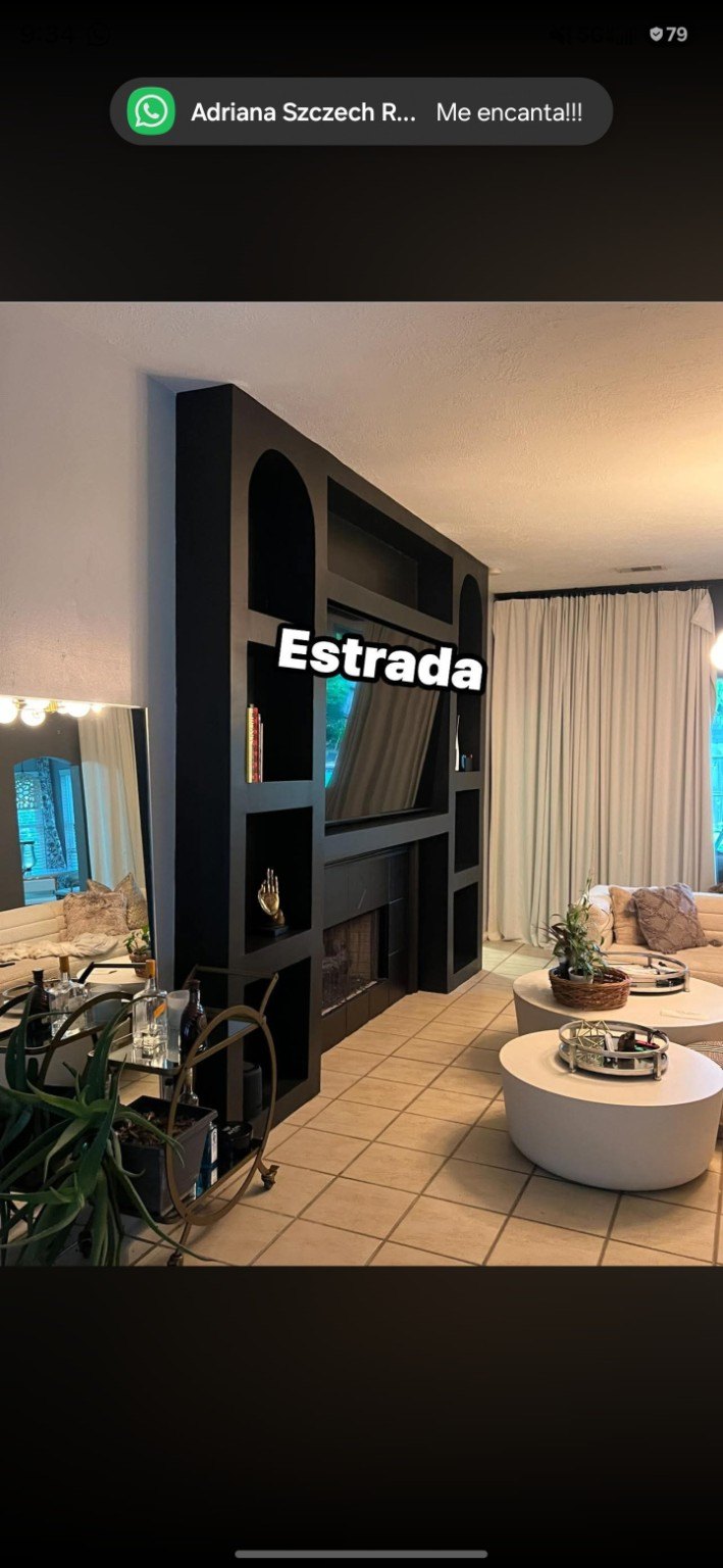 Decorative custom wall project