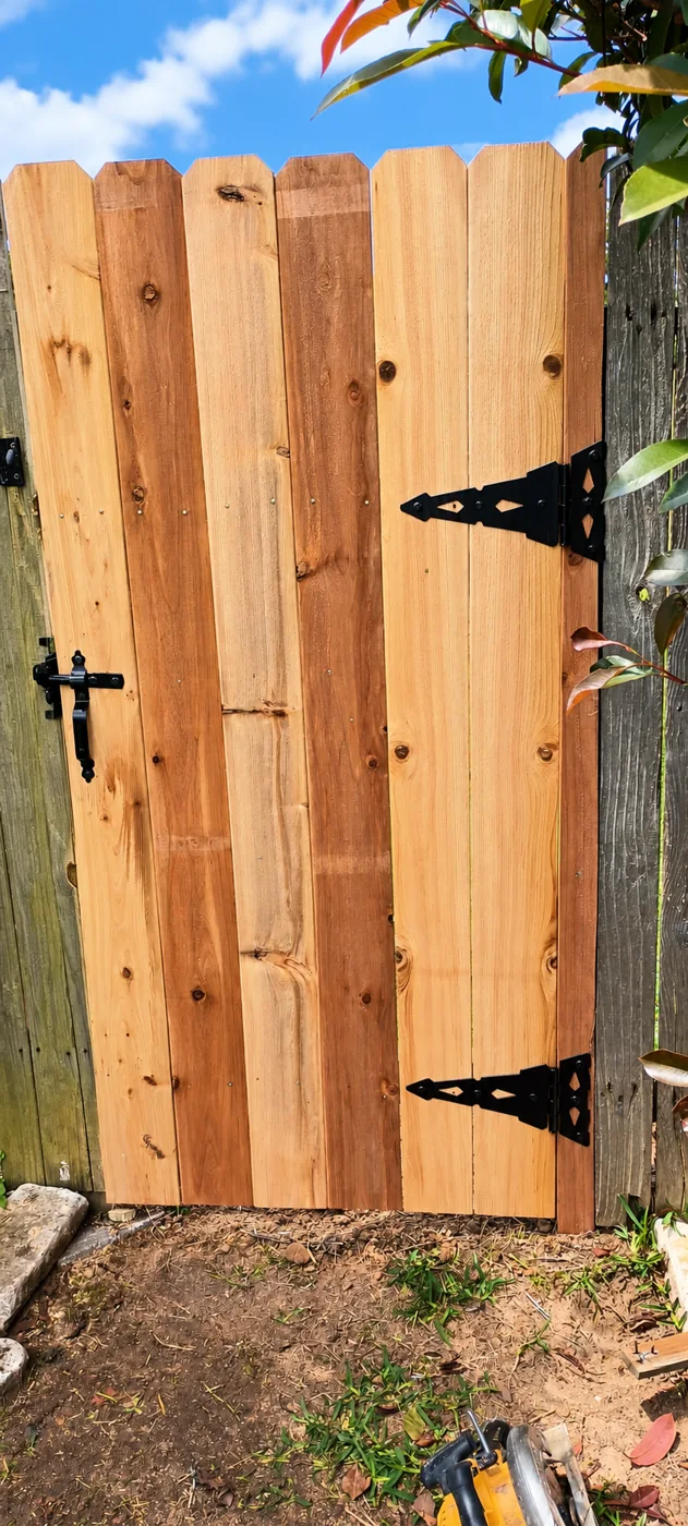 Custom Wood Gate